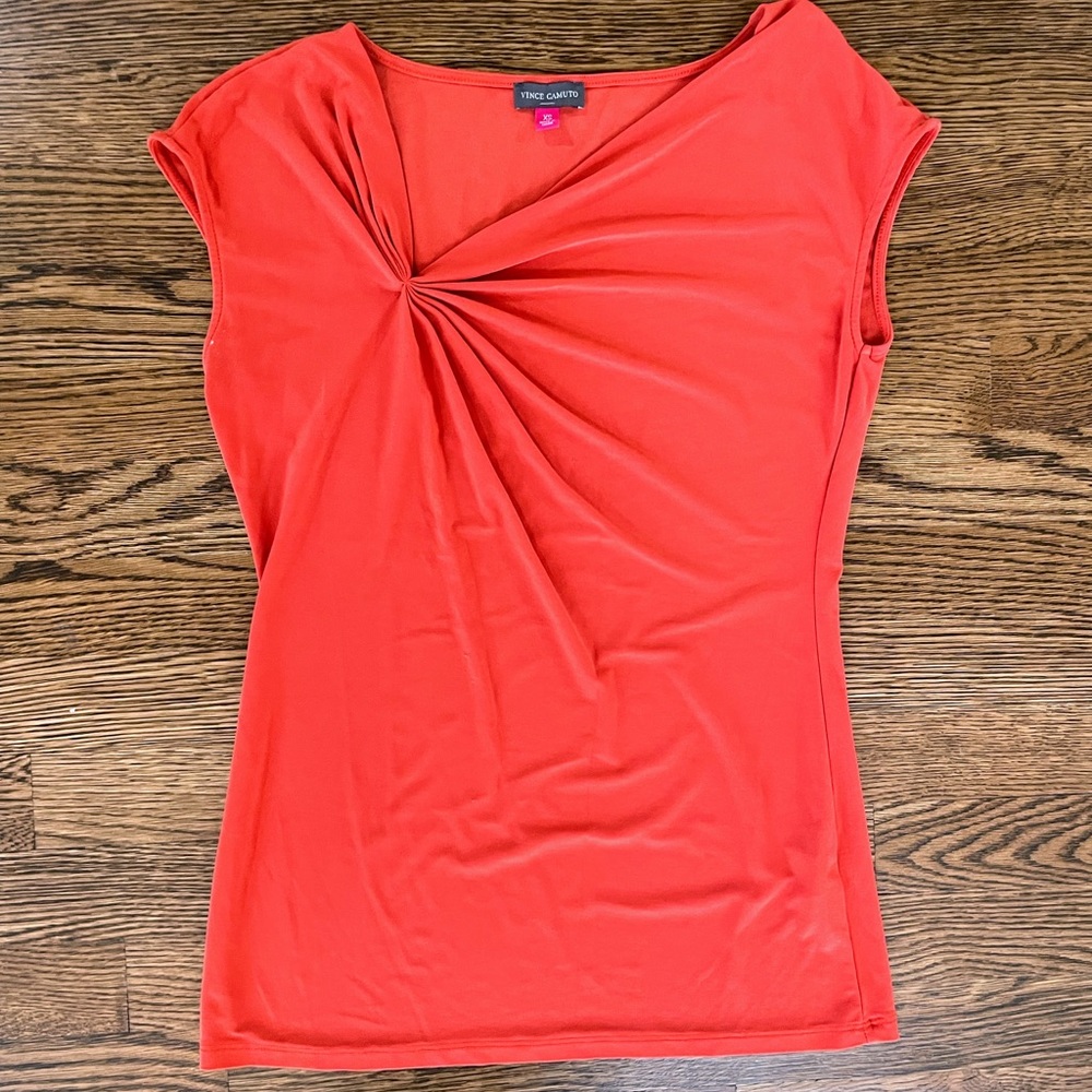 Vince Camuto orange top size XS